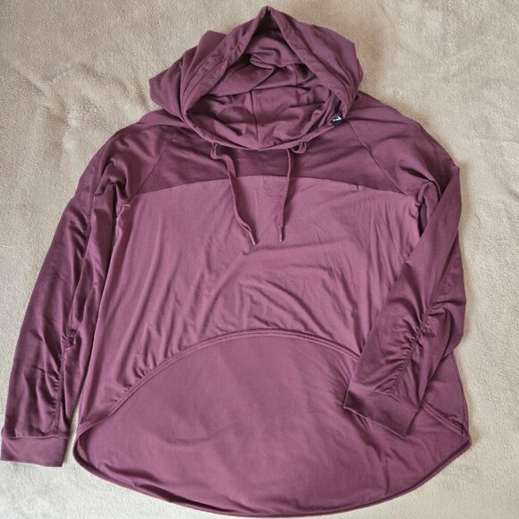 Gymshark Aura Hoodie Winter‎ Berry Pullover Long Sleeve Top Athletic size S - Picture 7 of 13